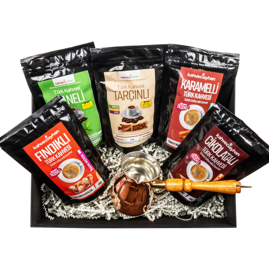 Hediyesec - Aromalı Kahve Keyfi Hediye Kutusu