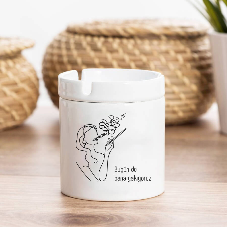 Hediyesec - Bugün de Bana Yakıyoruz Sigara Küllüğü