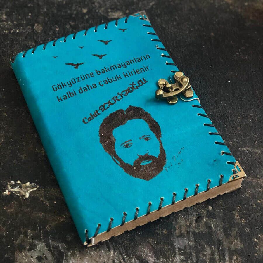 Cahit Zarifoğlu Deri Defter - 1