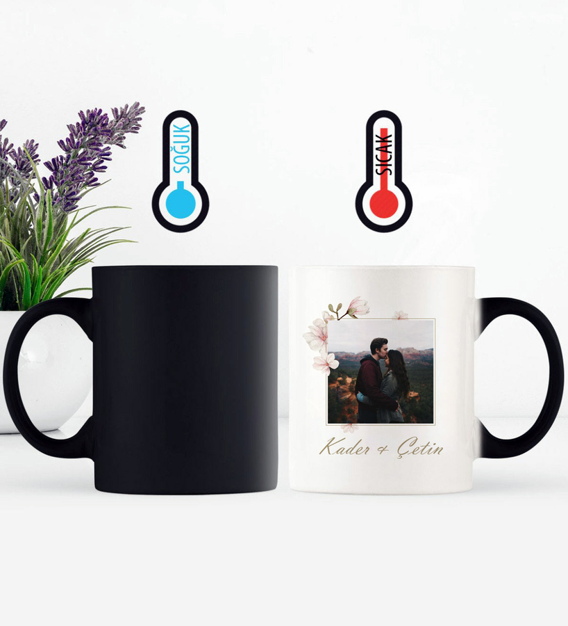 Hediyesec - Fotoğraf ve İsim Baskılı Hediye Sihirli Kupa