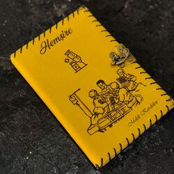 Hemşireye Hediye İsme Özel Deri Defter 