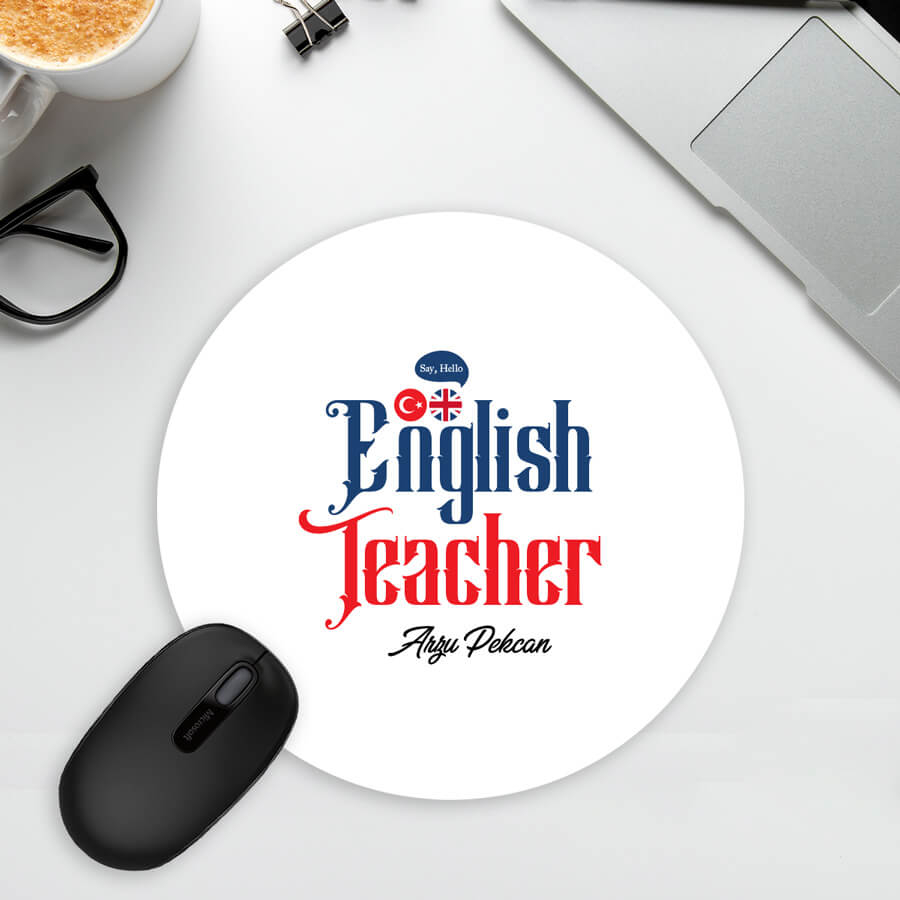 İngilizce Öğretmenine Hediye Mousepad - Hediyesec