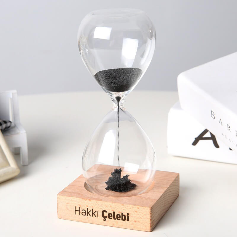 Hediyesec - İsme Özel Manyetik Kum Saati
