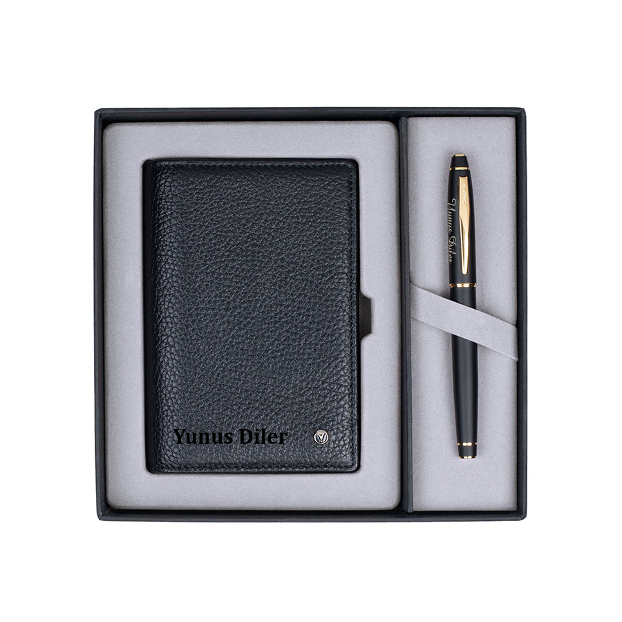 İsme Özel Scrikss 35 Noble Mat Siyah Kalem & Jotter Siyah - Scrikss (1)