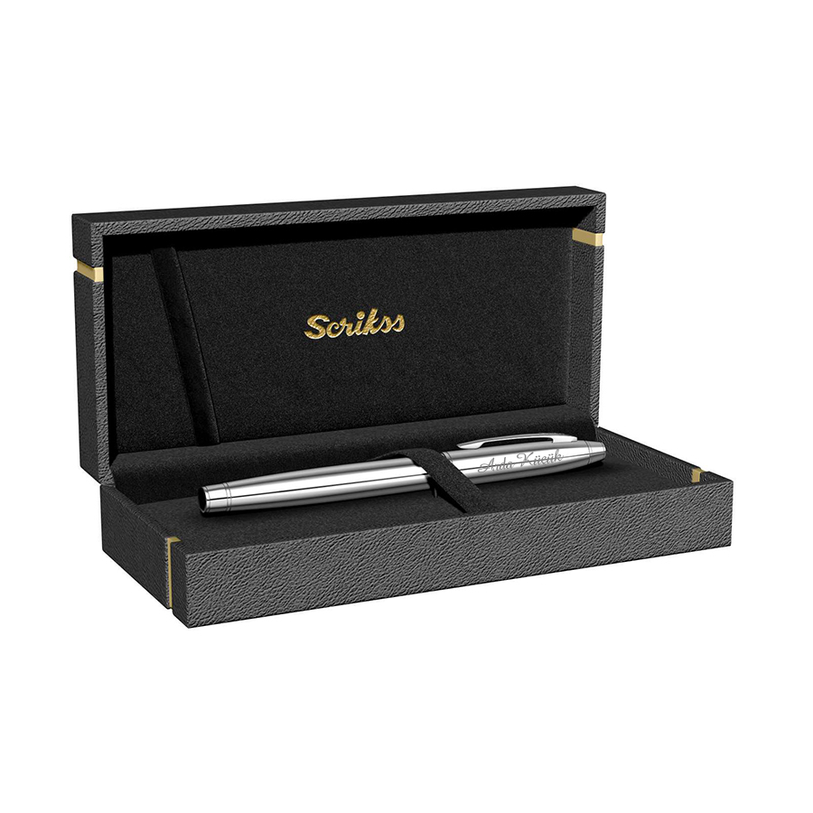 Scrikss - İsme Özel Scrikss Dolma Kalem Noble 35 Krom