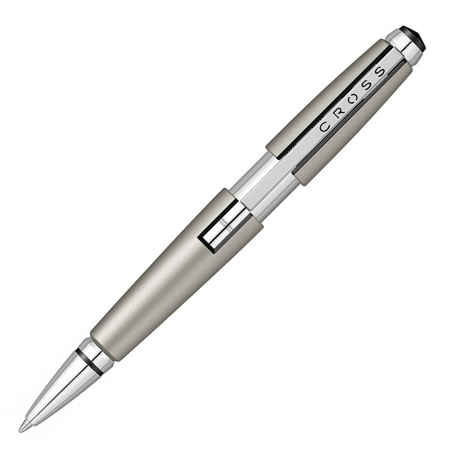 Kişiye Özel Cross Edge Roller Kalem Titanium Krom AT0555-5 - Cross