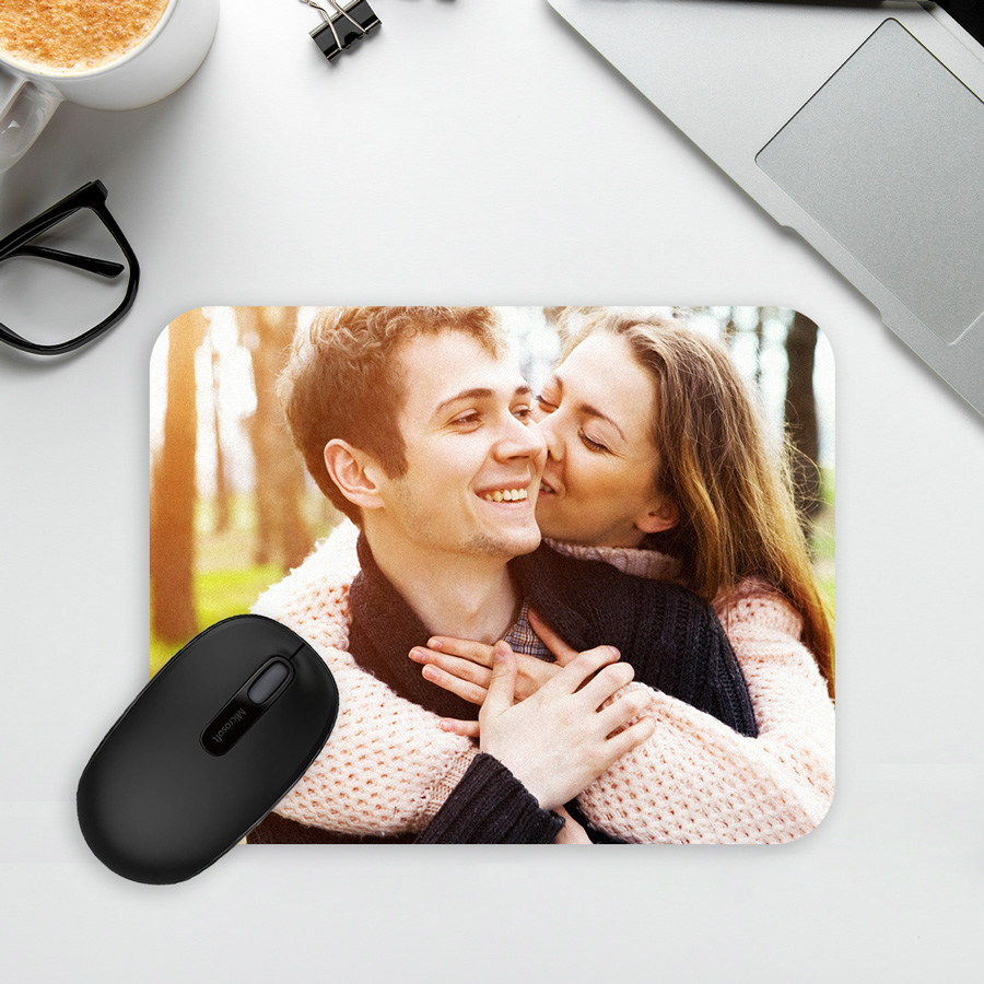 Kişiye Özel Fotoğraf Baskılı Mousepad - Hediyesec