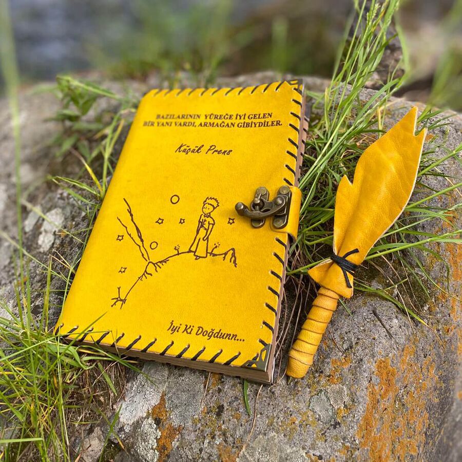 Hediyesec - Kişiye Özel Küçük Prens Deri Defter