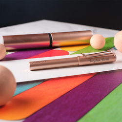Kişiye Özel Lamy Lx Dolma Kalem Rose Gold Kaplama Klips - Thumbnail