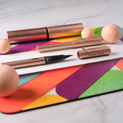 Kişiye Özel Lamy Lx Dolma Kalem Rose Gold Kaplama Klips - Thumbnail