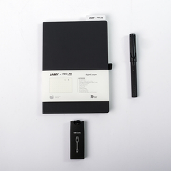 Kişiye Özel LAMY Safari Ncode Akıllı Yazım Seti All Black LAMY-NCODE - Thumbnail
