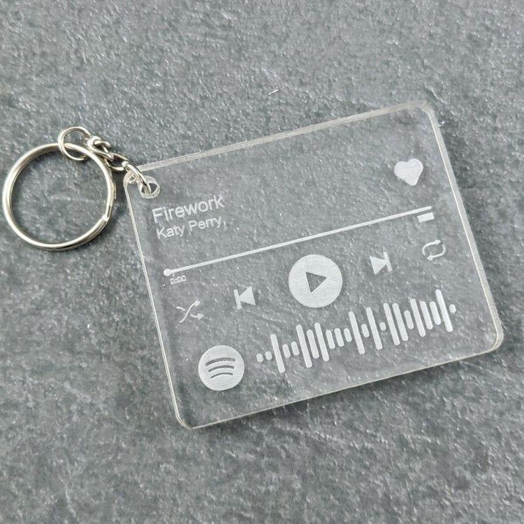 Hediyesec - Spotify Ses İzi Anahtarlık