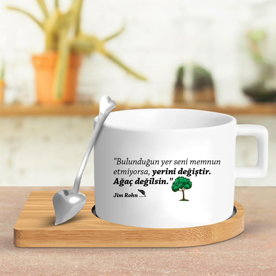 Yerini Değiştir Çay Kahve Fincanı - Hediyesec